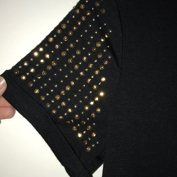 Black Rhinestone Top - Picture 4 of 5